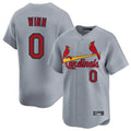 Elroe St. Louis Cardinals #0 Masyn Winn Player Gray Home Limited Stitched Jerseys