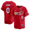 Elroe St. Louis Cardinals #0 Masyn Winn Player Red City Connect Limited Stitched Jerseys