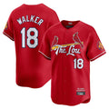 Elroe St. Louis Cardinals #18 Jordan Walker Player Red City Connect Limited Stitched Jerseys
