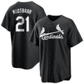 Elroe St. Louis Cardinals #21 Lars Nootbaar Player Black City Connect Home Limited Stitched Jerseys