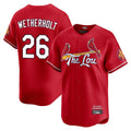 Elroe St. Louis Cardinals #26 JJ Wetherholt Player Red City Connect Limited Stitched Jerseys