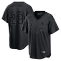 Elroe St. Louis Cardinals #28 Nolan Arenado Player Black City Connect T-shirt Stitched Jerseys