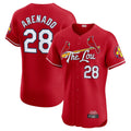 Elroe St. Louis Cardinals #28 Nolan Arenado Player Red City Connect Limited Elite Stitched Jerseys