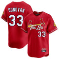 Elroe St. Louis Cardinals #33 Brendan Donovan Player Red City Connect Limited Stitched Jerseys