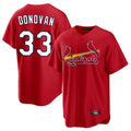 Elroe St. Louis Cardinals #33 Brendan Donovan Player Red Home Game Stitched Jerseys