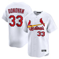 Elroe St. Louis Cardinals #33 Brendan Donovan Player White Home Limited Stitched Jerseys