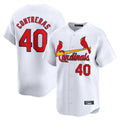 Elroe St. Louis Cardinals #40 Willson Contreras Player White Home Limited Stitched Jerseys