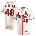 Elroe St. Louis Cardinals #48 Ivan Herrera Player Cream Home Limited Stitched Jerseys