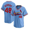 Elroe St. Louis Cardinals #48 Ivan Herrera Player Light Blue City Connect Home T-shirt Stitched Jerseys