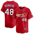 Elroe St. Louis Cardinals #48 Ivan Herrera Player Red City Connect Limited Stitched Jerseys
