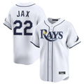 Elroe TB.Rays #22 Griffin Jax Player White Home Limited Stitched Jerseys