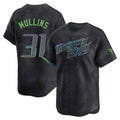 Elroe TB.Rays #31 Cedric Mullins Player Black City Connect Home Limited Stitched Jerseys