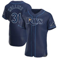 Elroe TB.Rays #31 Cedric Mullins Player Navy Home Limited Elite Stitched Jerseys