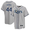Elroe TB.Rays #44 Ryan Pepiot Player Gray Home Limited Stitched Jerseys