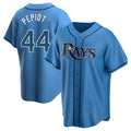 Elroe TB.Rays #44 Ryan Pepiot Player Light Blue Home Game Stitched Jerseys