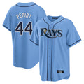 Elroe TB.Rays #44 Ryan Pepiot Player Light Blue Home Limited Stitched Jerseys