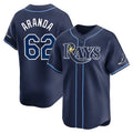 Elroe TB.Rays #62 Jonathan Aranda Player Navy Home Limited Stitched Jerseys