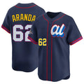 Elroe TB.Rays #62 Jonathan Aranda Player Navy Limited American League All-Star Edition Stitched Jerseys