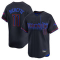 Elroe T.Blue Jays #11 Bo Bichette Player Black City Connect Limited Home Stitched Jerseys