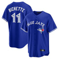 Elroe T.Blue Jays #11 Bo Bichette Player Blue Rush Limited Stitched Jerseys