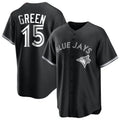 Elroe T.Blue Jays #15 Chad Green Player Black City Connect Limited Stitched Jerseys