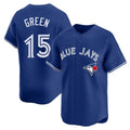Elroe T.Blue Jays #15 Chad Green Player Royal Home Limited Stitched Jerseys