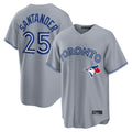 Elroe T.Blue Jays #25 Anthony Santander Player Gray Home Limited Stitched Jerseys