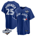 Elroe T.Blue Jays #25 Anthony Santander Player Navy 2025 World Series Home Limited Stitched Jerseys