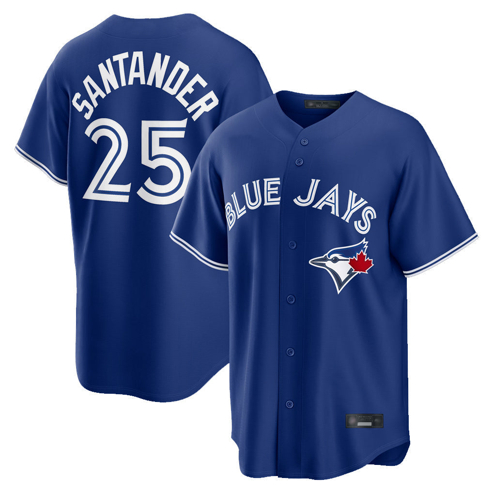 Elroe T.Blue Jays #25 Anthony Santander Player Navy Home Limited Stitched Jerseys