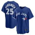 Elroe T.Blue Jays #25 Anthony Santander Player Navy Home Limited Stitched Jerseys