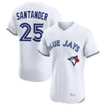 Elroe T.Blue Jays #25 Anthony Santander Player White Elite Limited Home Stitched Jerseys