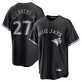 Elroe T.Blue Jays #27 Vladimir Guerrero Jr Player Black City Connect Limited Stitched Jerseys