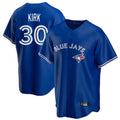 Elroe T.Blue Jays #30 Alejandro Kirk Player Royal Game Stitched Jerseys