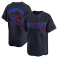 Elroe T.Blue Jays #39 Trey Yesavage Player Black City Connect Limited Stitched Jerseys
