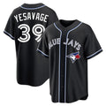 Elroe T.Blue Jays #39 Trey Yesavage Player Black Home Game Stitched Jerseys