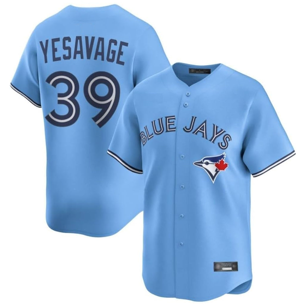 Elroe T.Blue Jays #39 Trey Yesavage Player Blue Home Limited Stitched Jerseys