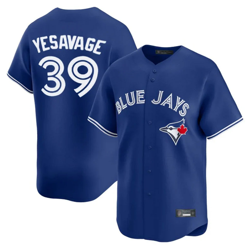 Elroe T.Blue Jays #39 Trey Yesavage Player Royal Home Limited Stitched Jerseys