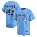 Elroe T.Blue Jays #47 Addison Barger Player Blue Replica Stitched Jerseys