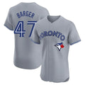 Elroe T.Blue Jays #47 Addison Barger Player Gray Elite Limited Stitched Jerseys