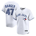 Elroe T.Blue Jays #47 Addison Barger Player White Home Limited Stitched Jerseys