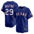 Elroe T.Rangers #29 Adrian Beltre Player Royal Home Limited Stitched Jerseys