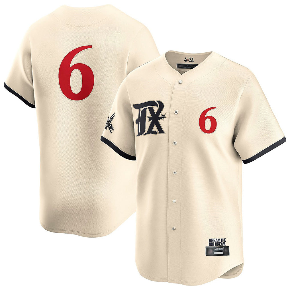 Elroe T.Rangers #6 Josh Jung Player Cream Limited City Connect Cream Stitched Jerseys