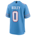 Elroe T.Titans #0 Calvin Ridley Light Blue Game Stitched Jerseys
