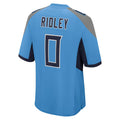 Elroe T.Titans #0 Calvin Ridley Player Light Blue Home Game Stitched Jerseys