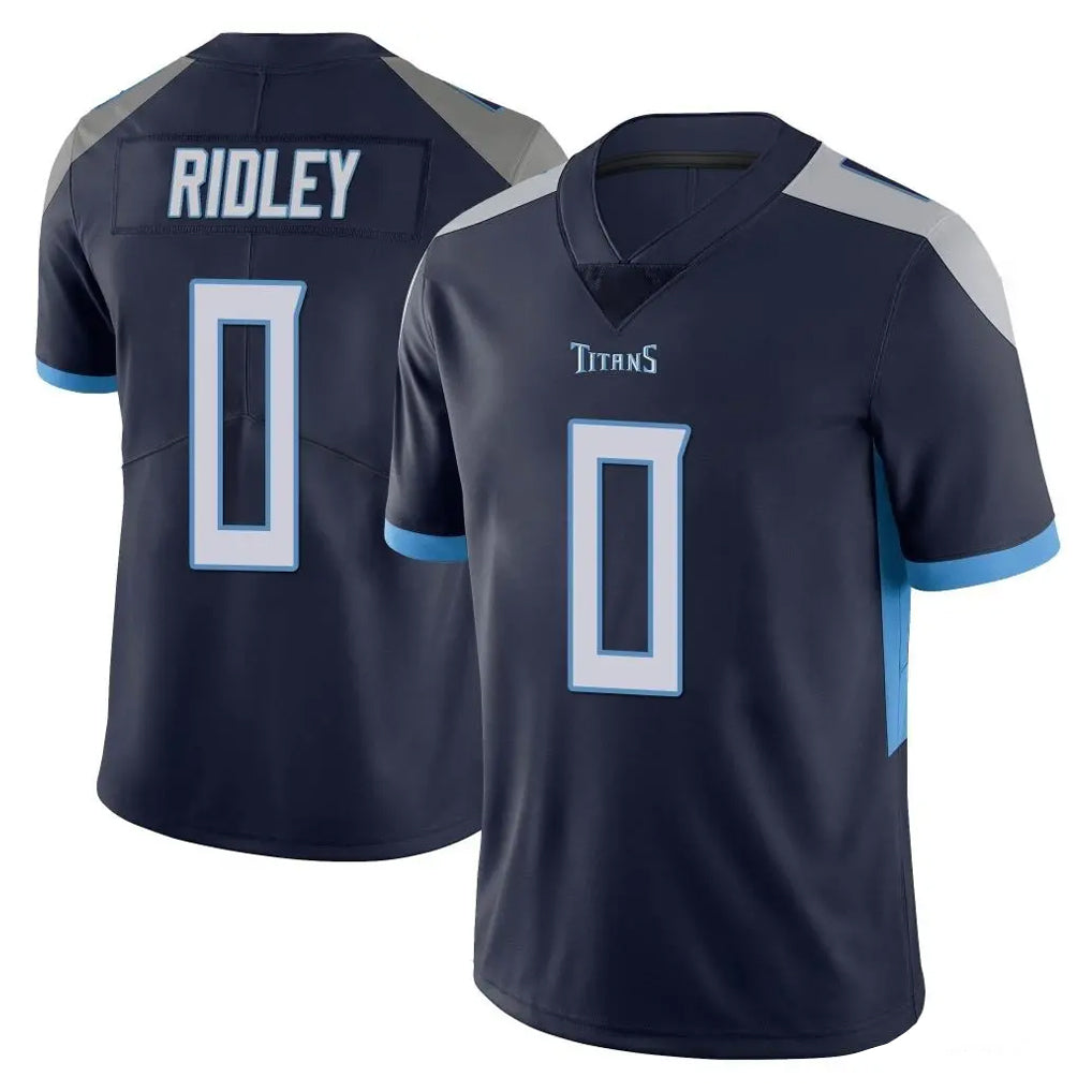 Elroe T.Titans #0 Calvin Ridley Player Navy Limited Vapor Untouchable Home Game Stitched Jerseys