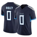 Elroe T.Titans #0 Calvin Ridley Player Navy Vapor F.U.S.E. Limited Stitched Jerseys