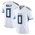 Elroe T.Titans #0 Calvin Ridley Player White 2025 Vapor Limited Home Game Stitched Jerseys