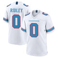 Elroe T.Titans #0 Calvin Ridley Player White 2026 Game Home Stitched Jerseys