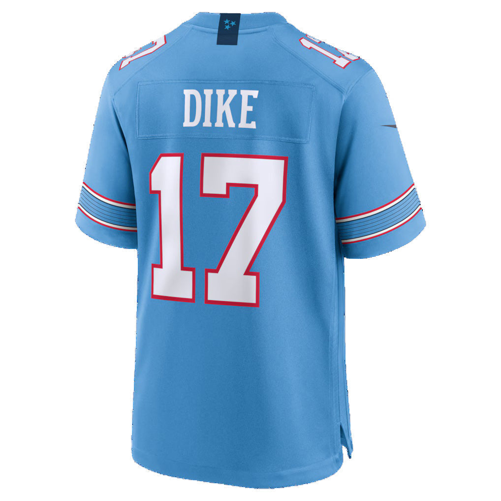 Elroe T.Titans #17 Chimere Dike Light Blue Team Game Stitched Jerseys