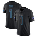 Elroe T.Titans #1 Cameron Ward Player Black Impact Limited Home Game Stitched Jerseys